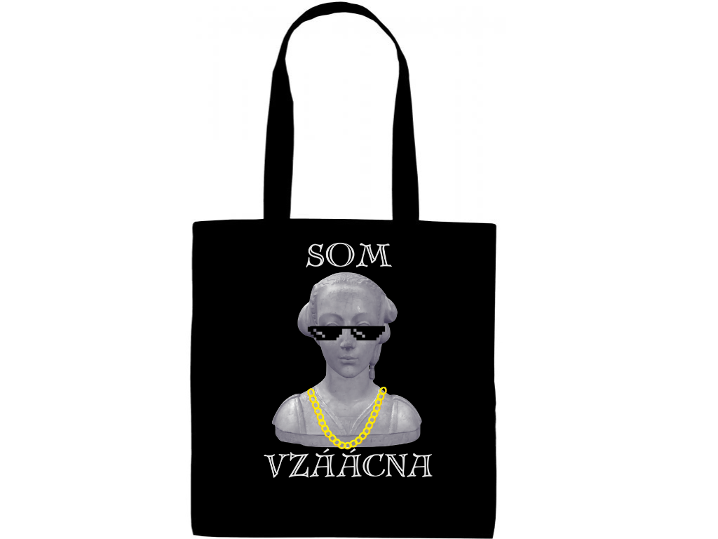SOM VZÁÁCNA tote bag